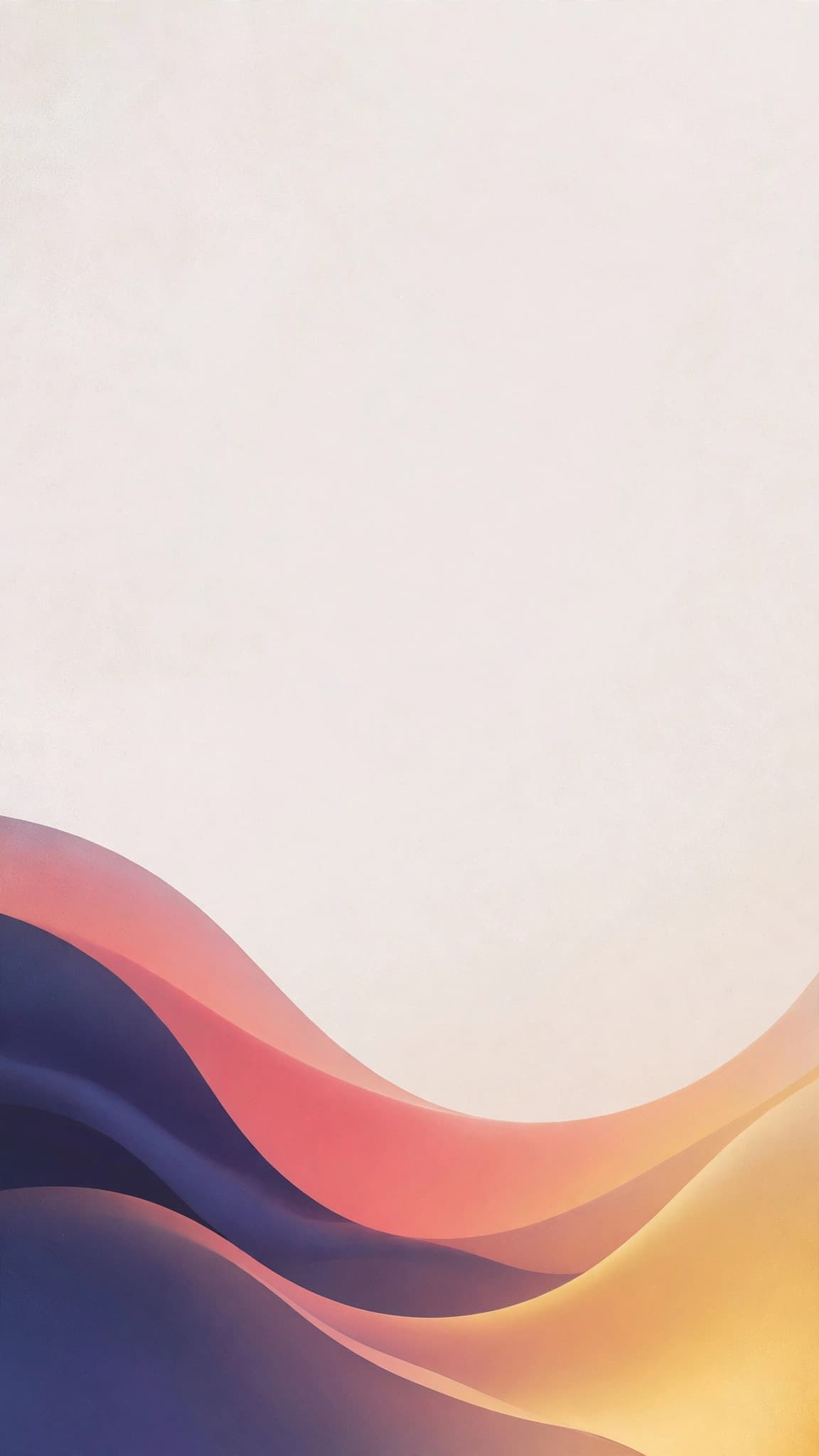 Twilight Gradient Bands — Minimal Abstract Phone Wallpaper — free wallpaper preview